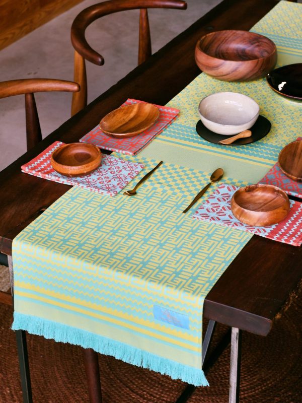 100% Cotton Penta Table Runner - Shopping4Africa