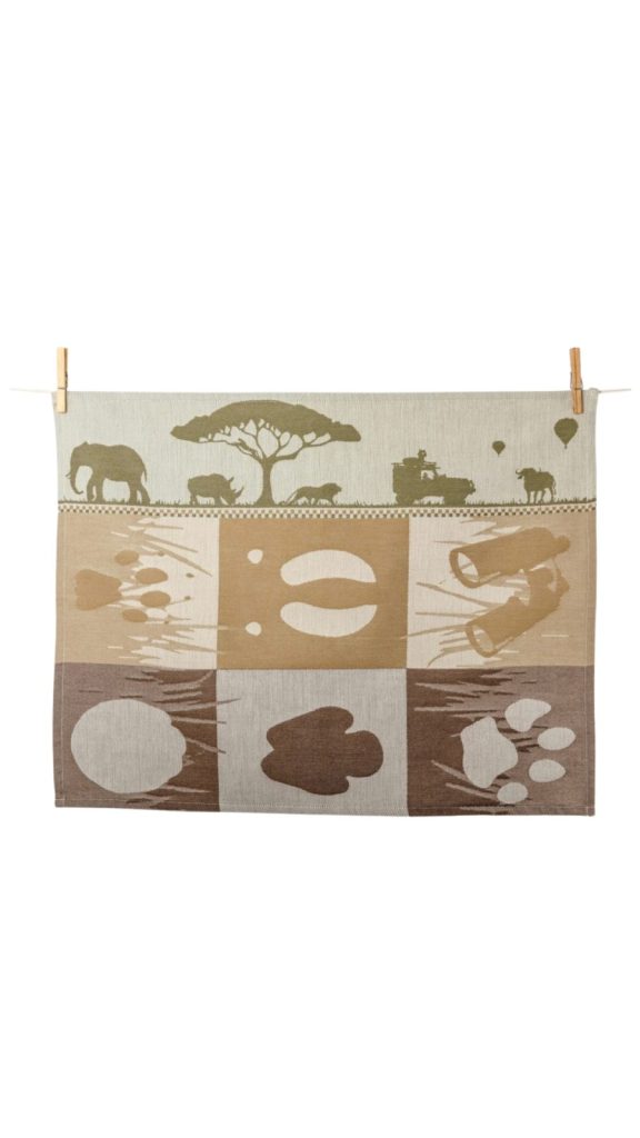 100% cotton Spoor Tea Towel - Shopping4Africa