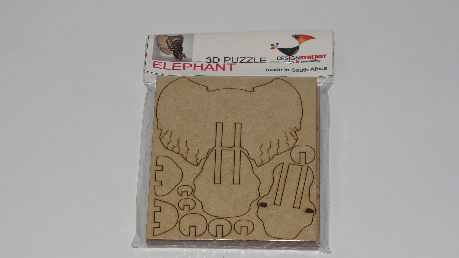 3D Puzzle Elephant small RAW - Shopping4Africa