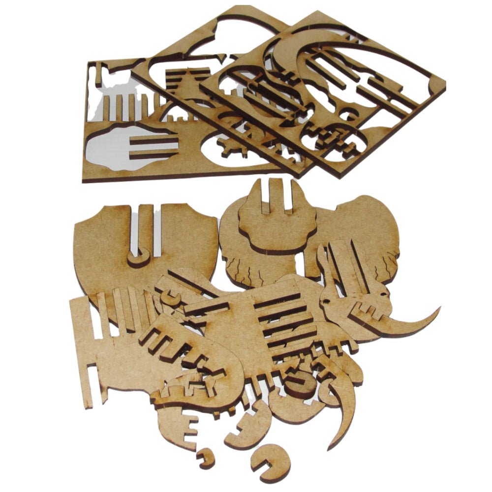 3D Puzzle Elephant small RAW - Shopping4Africa