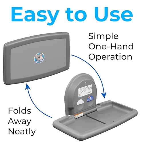 Koala Kare Stainless Steel Horizontal Baby Changing Station KB300-01SS