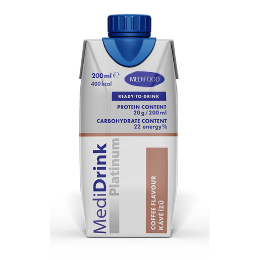 MediDrink Platinum 200ml ( Chocolate, Vanilla, Strawberry, Coffee)