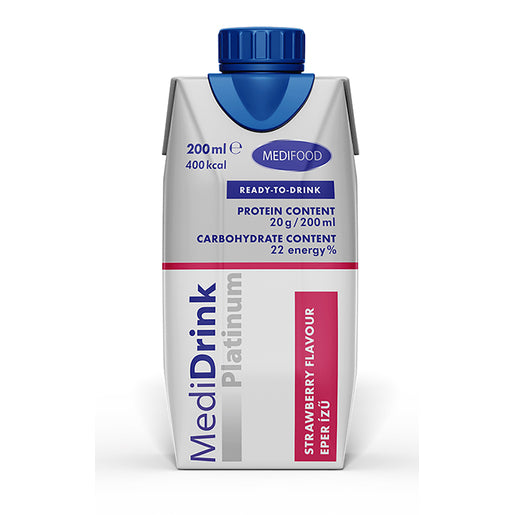 MediDrink Platinum 200ml ( Chocolate, Vanilla, Strawberry, Coffee)