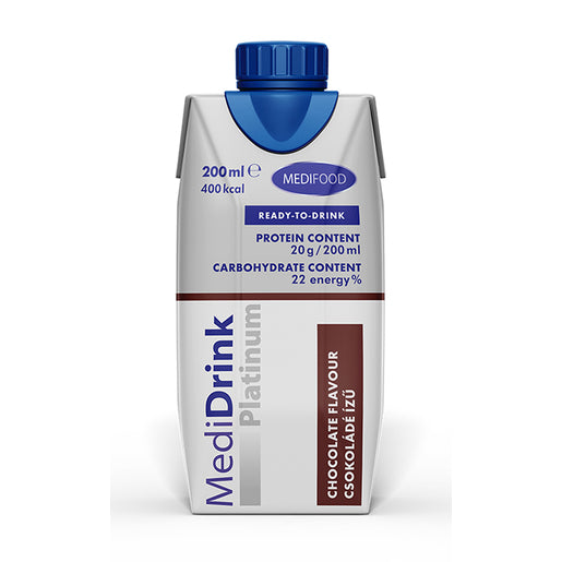 MediDrink Platinum 200ml ( Chocolate, Vanilla, Strawberry, Coffee)