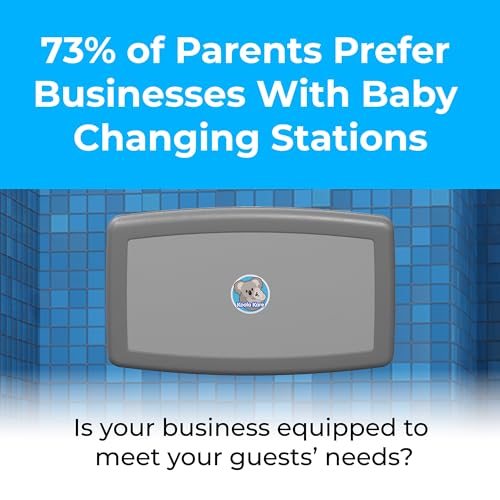 Koala Kare Stainless Steel Horizontal Baby Changing Station KB300-01SS