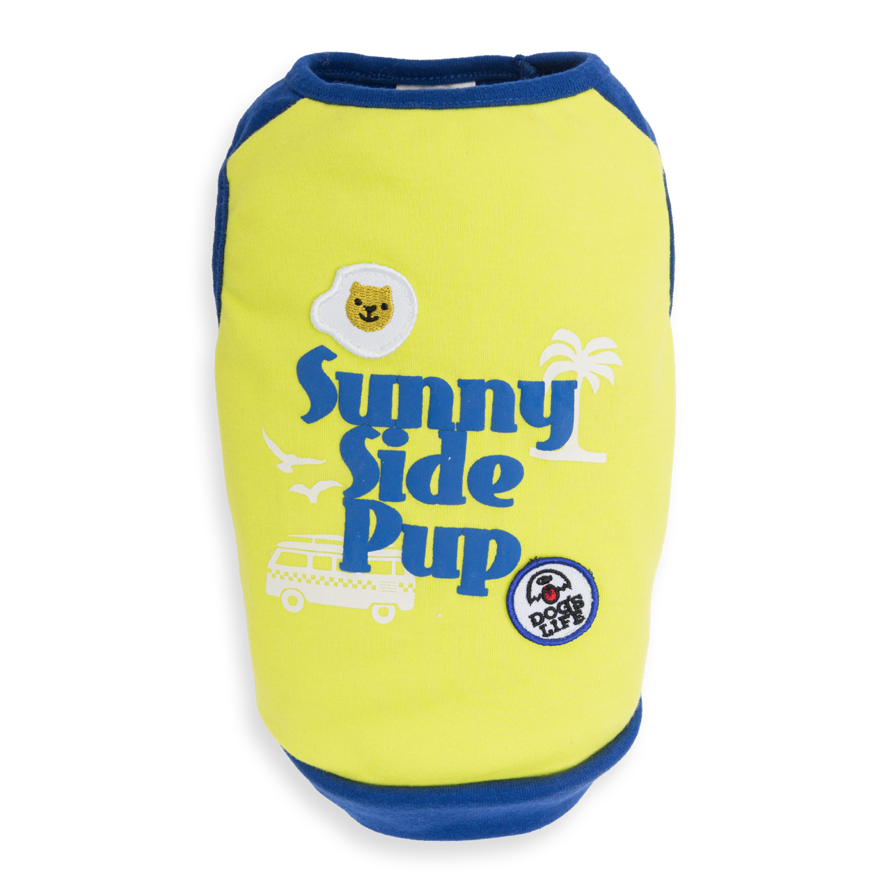 Dog's Life Sunny Side Pup Tee Lime