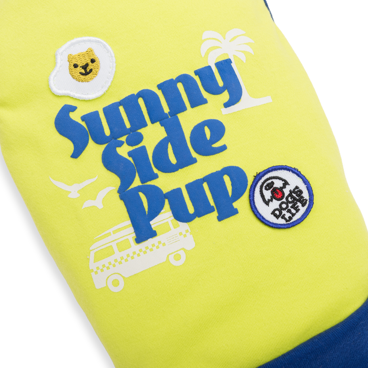 Dog's Life Sunny Side Pup Tee Lime