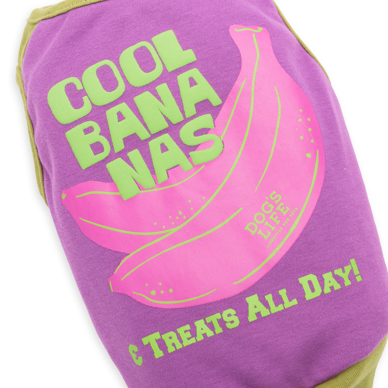 Dog's Life Cool Bananas Tee Violet