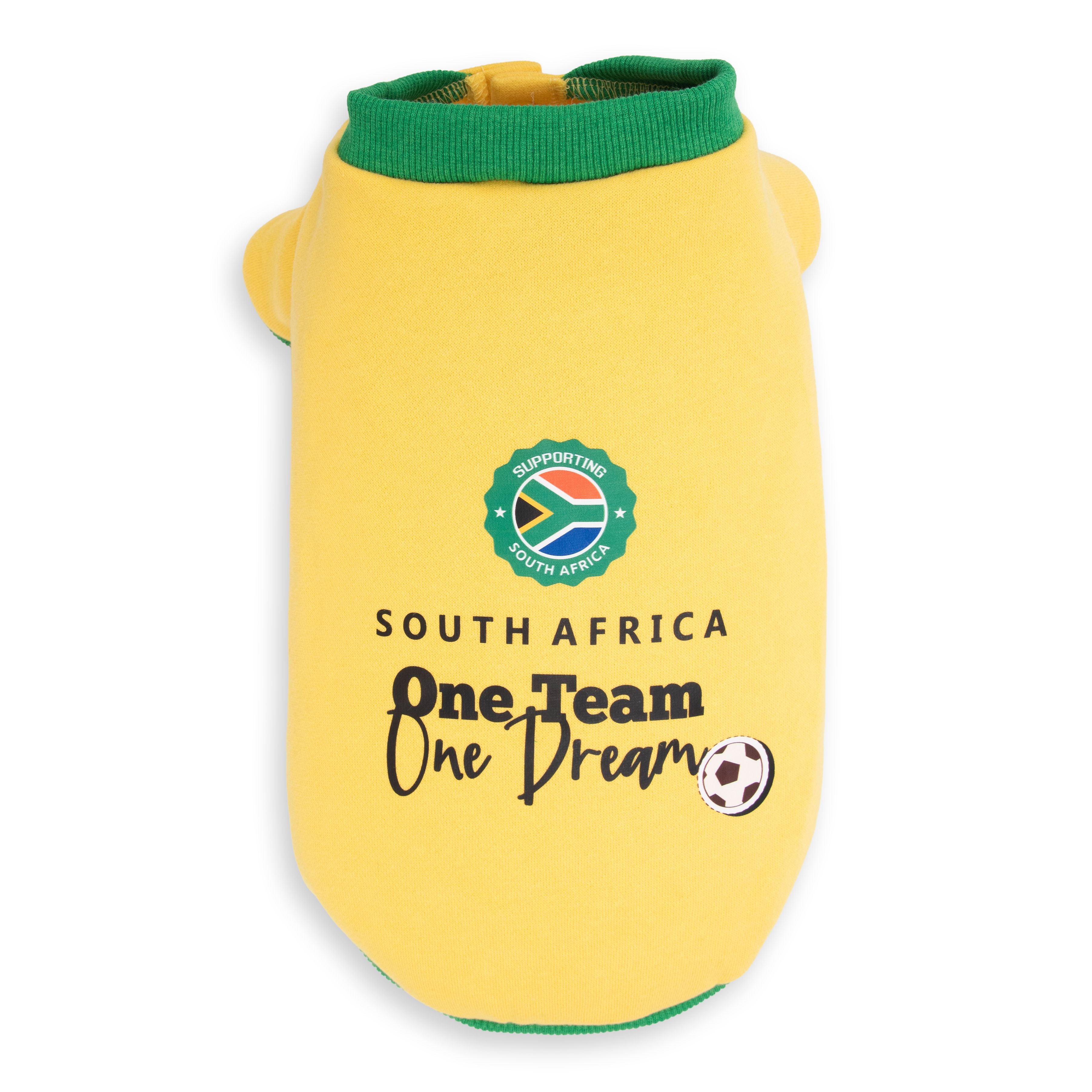 Dog's Life One Team One Dream Sweatshirt Yellow