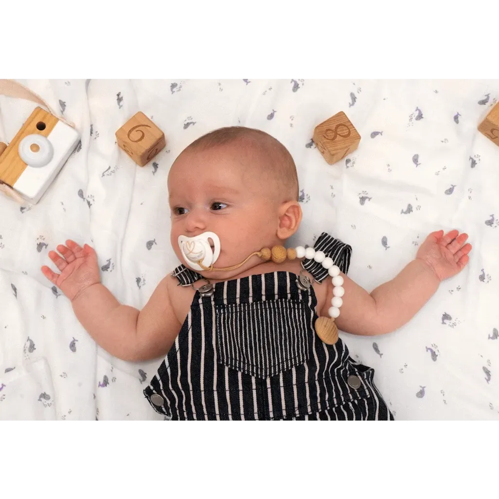 Echo Baby Muslin Swaddle Blanket - Ocean