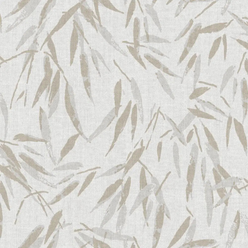 Brushstroke Leaves Wallpaper