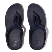 Fino Crystal-Cord Leather Midnite Navy