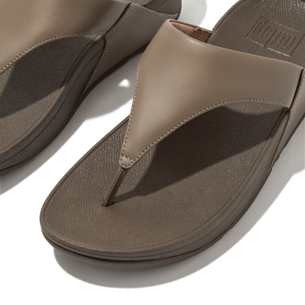 FitFlop Lulu Leather Minky Grey