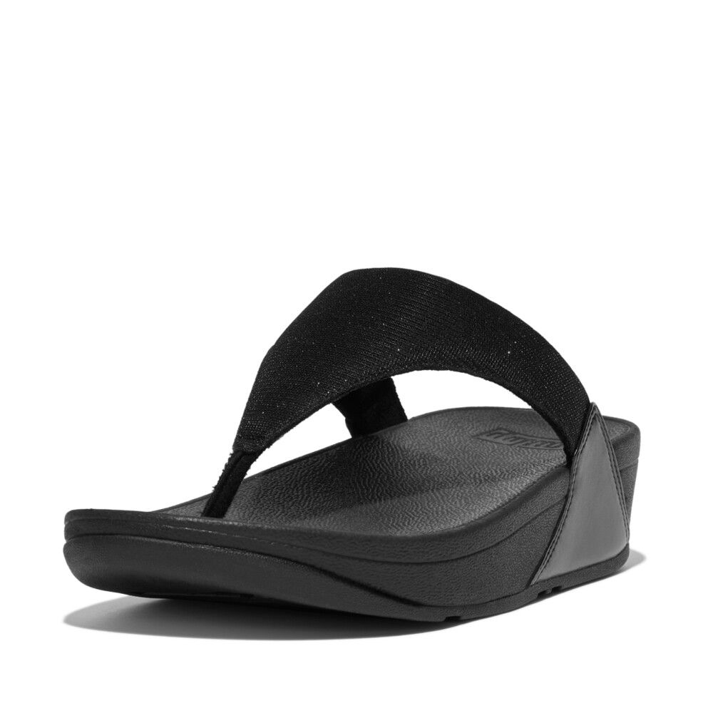 FitFlop Lulu Shimmerlux All Black