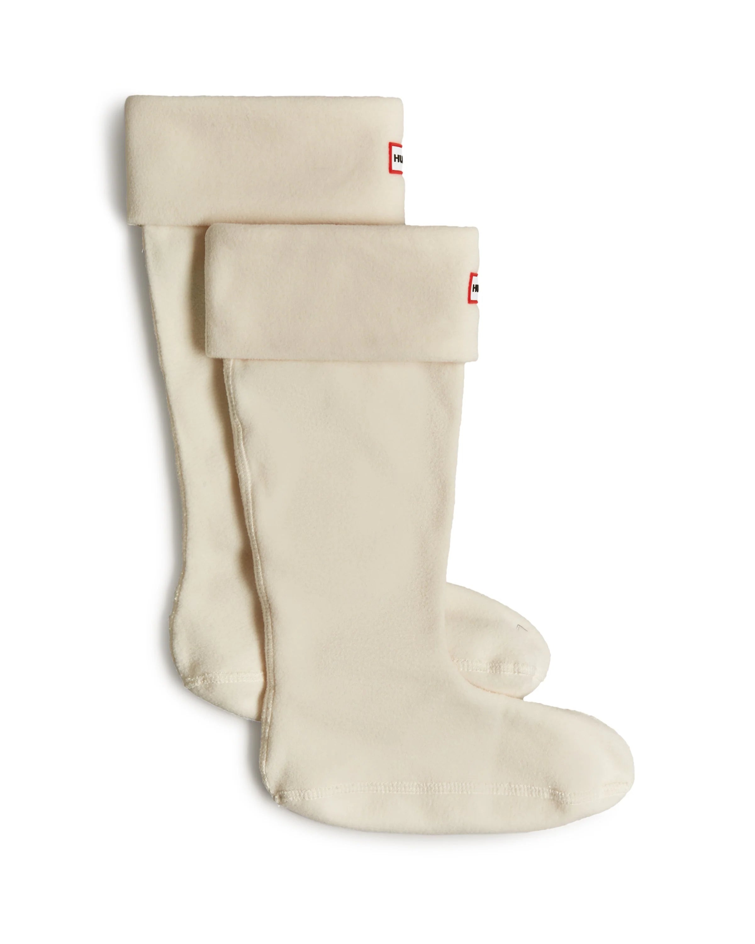 Hunter Fleece Tall Boot Socks Hunter White