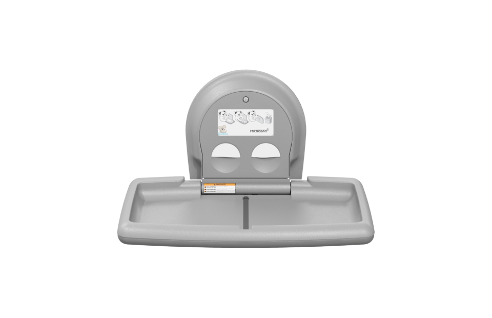 Koala Kare Stainless Steel Horizontal Baby Changing Station KB300-01SS