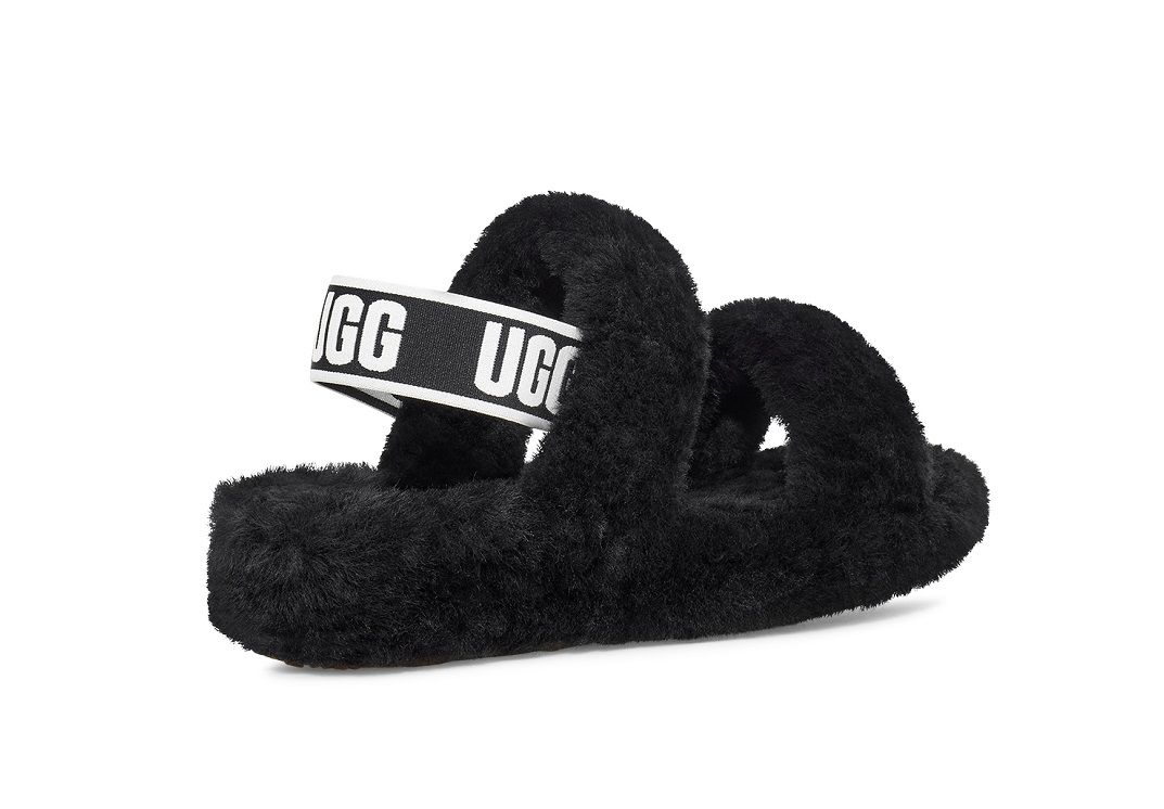 UGG Oh Yeah Slide Black