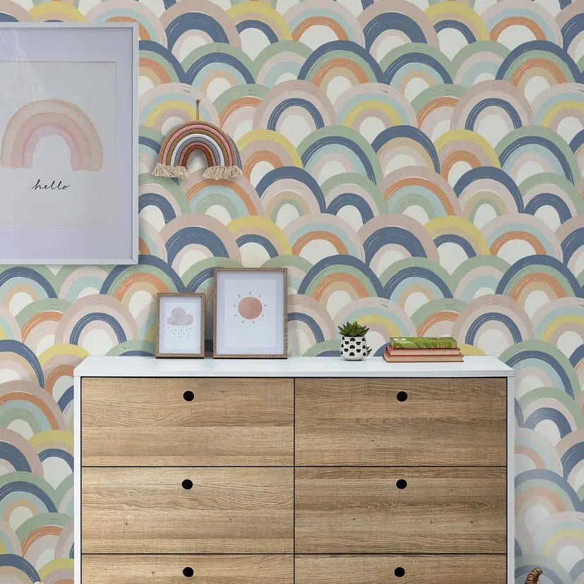 Abstract Rainbow Wallpaper - Shopping4Africa