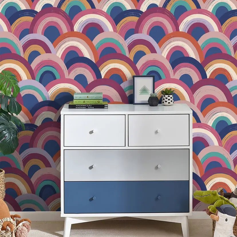 Abstract Rainbow Wallpaper - Shopping4Africa