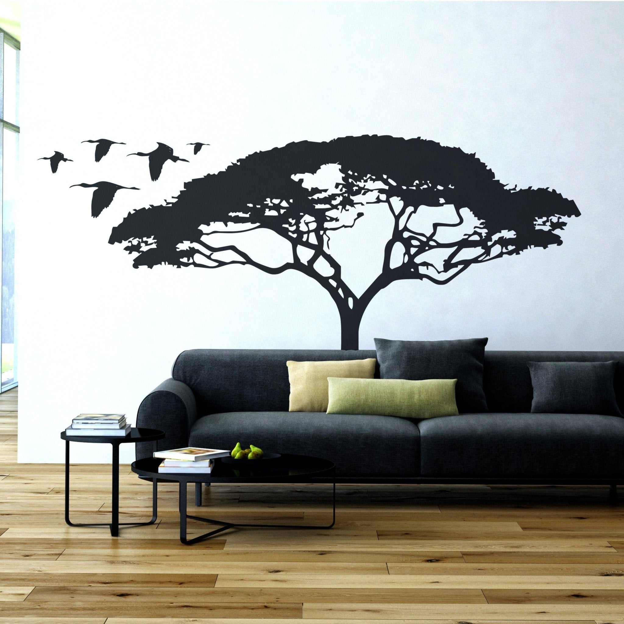 Acacia tree - vinyl wall sticker - Shopping4Africa