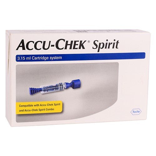 Accu-Chek Spirit Cartridge 3.15ml X 5 - Shopping4Africa