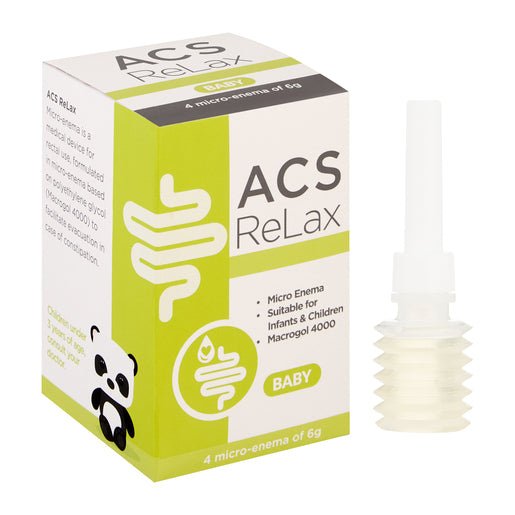 Acs Relax Micro Enema Baby 4X6g - Shopping4Africa