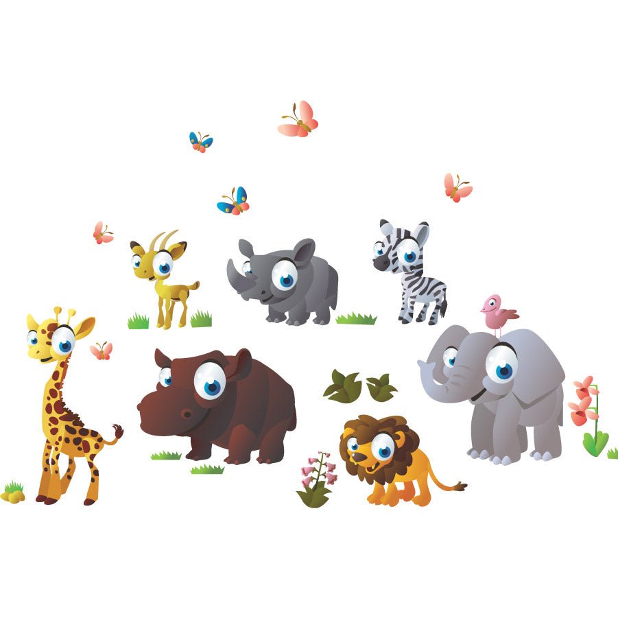 Afritoons - Kid's wall stickers - Shopping4Africa