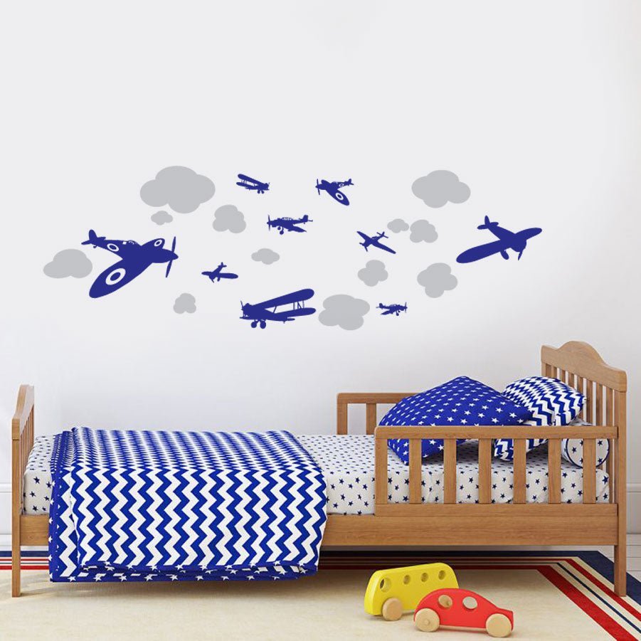 Airplanes - Kid's wall stickers - Shopping4Africa