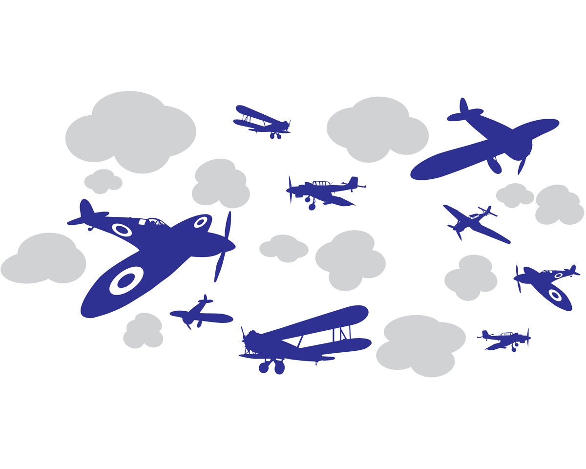 Airplanes - Kid's wall stickers - Shopping4Africa