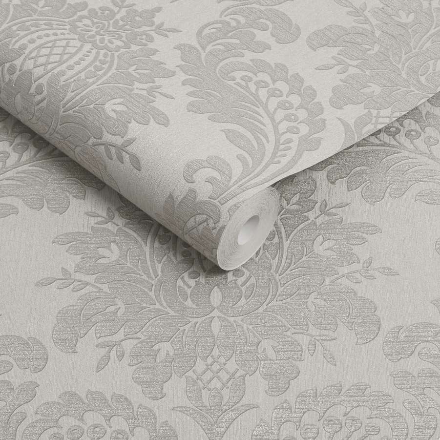 Archive Damask Taupe Wallpaper - Shopping4Africa