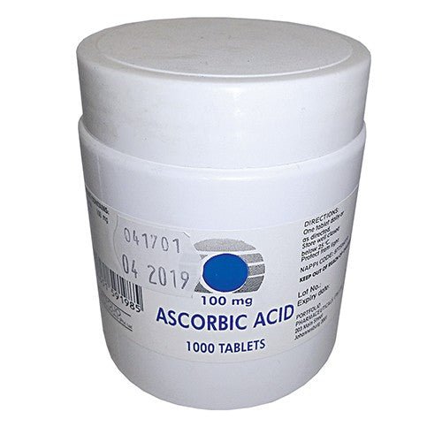 Ascorbic Acid 100mg1 Tans Portfolio - Shopping4Africa