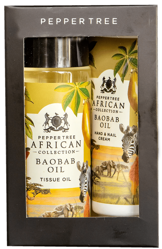 Baobab Tissue Oil & Hand & Nail Pamper Pack 50 ml + 100 ml - Shopping4Africa