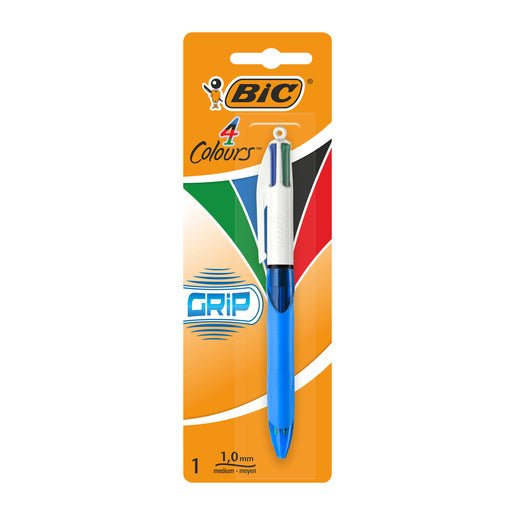 Bic 4 Colours Grip Medium Pen - Shopping4Africa