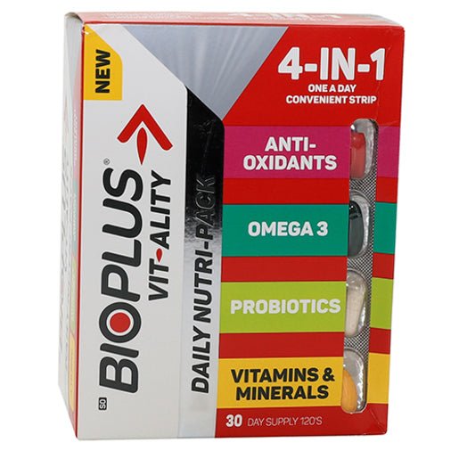 Bioplus Vit & Min Daily 4In1 Pack 120 - Shopping4Africa