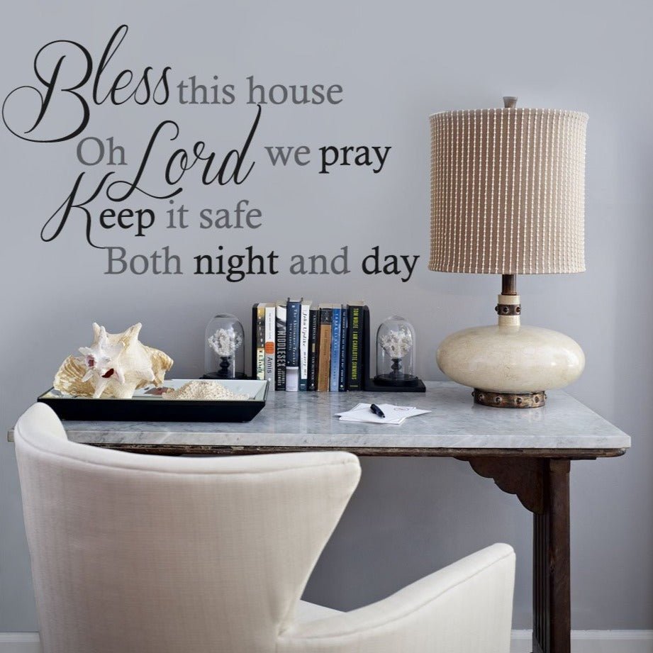 Bless Quote - vinyl wall poetry - Shopping4Africa