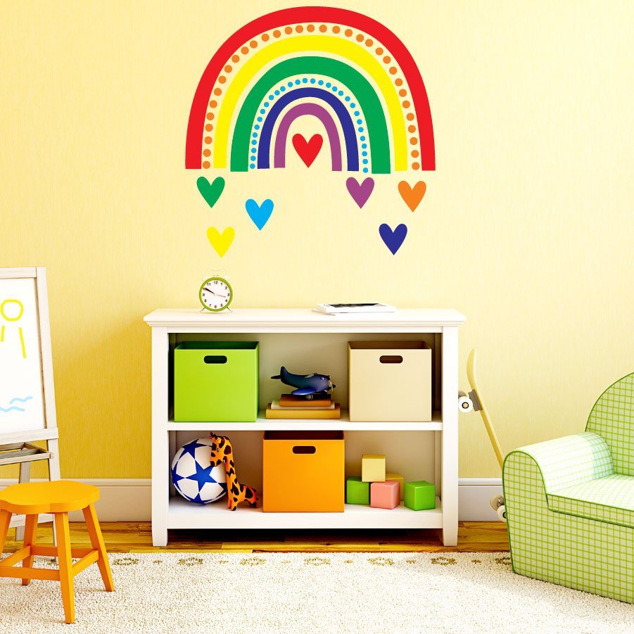 Boho Rainbow - vinyl wall sticker - Shopping4Africa