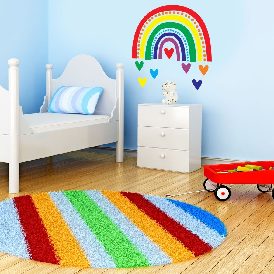 Boho Rainbow - vinyl wall sticker - Shopping4Africa