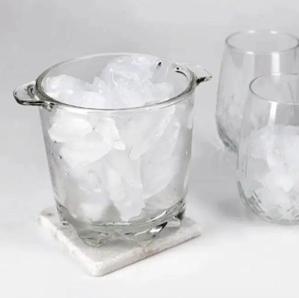 Borgonovo Polka Glass Ice Bucket 700ml - Shopping4Africa