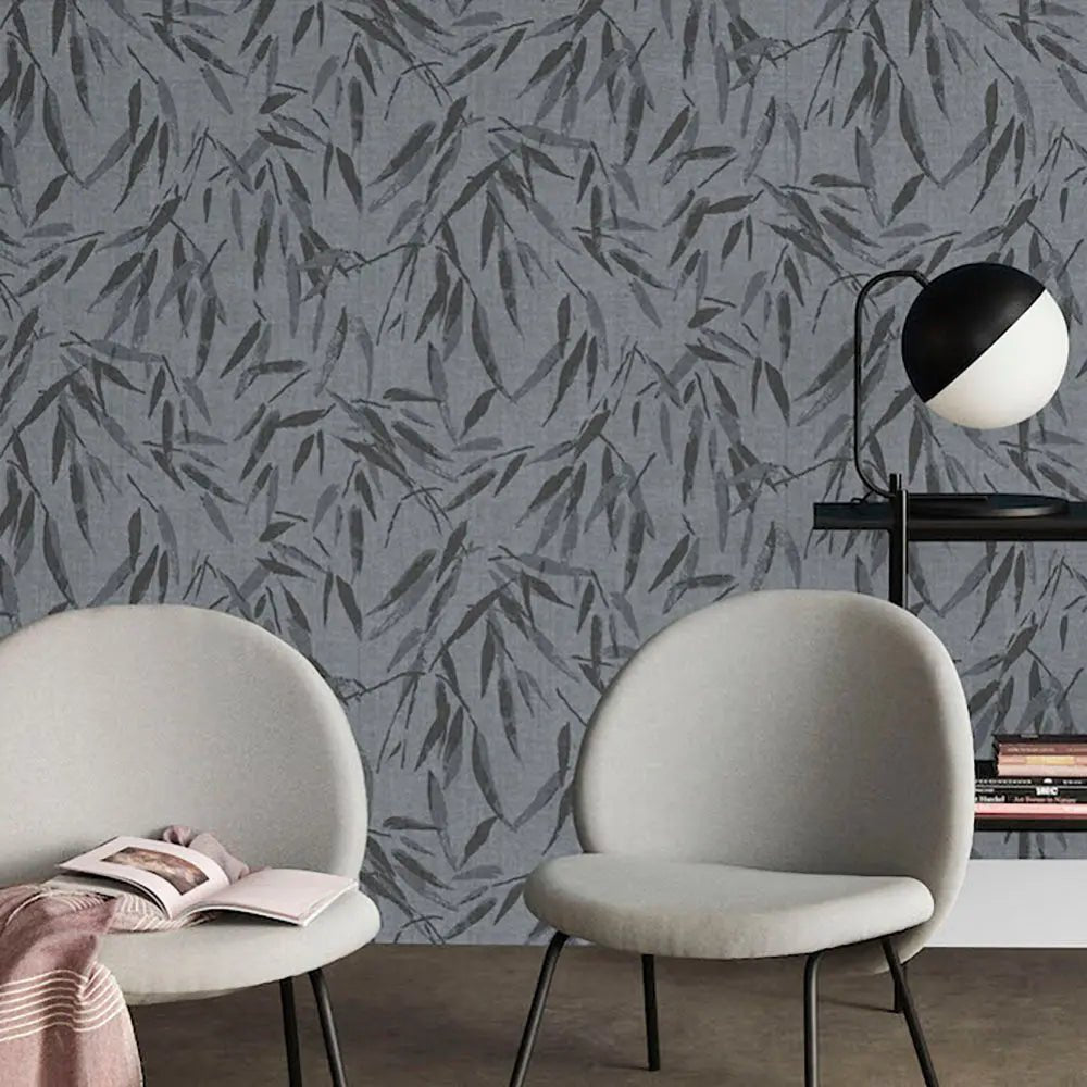 Brushstroke Leaves Wallpaper - Shopping4Africa
