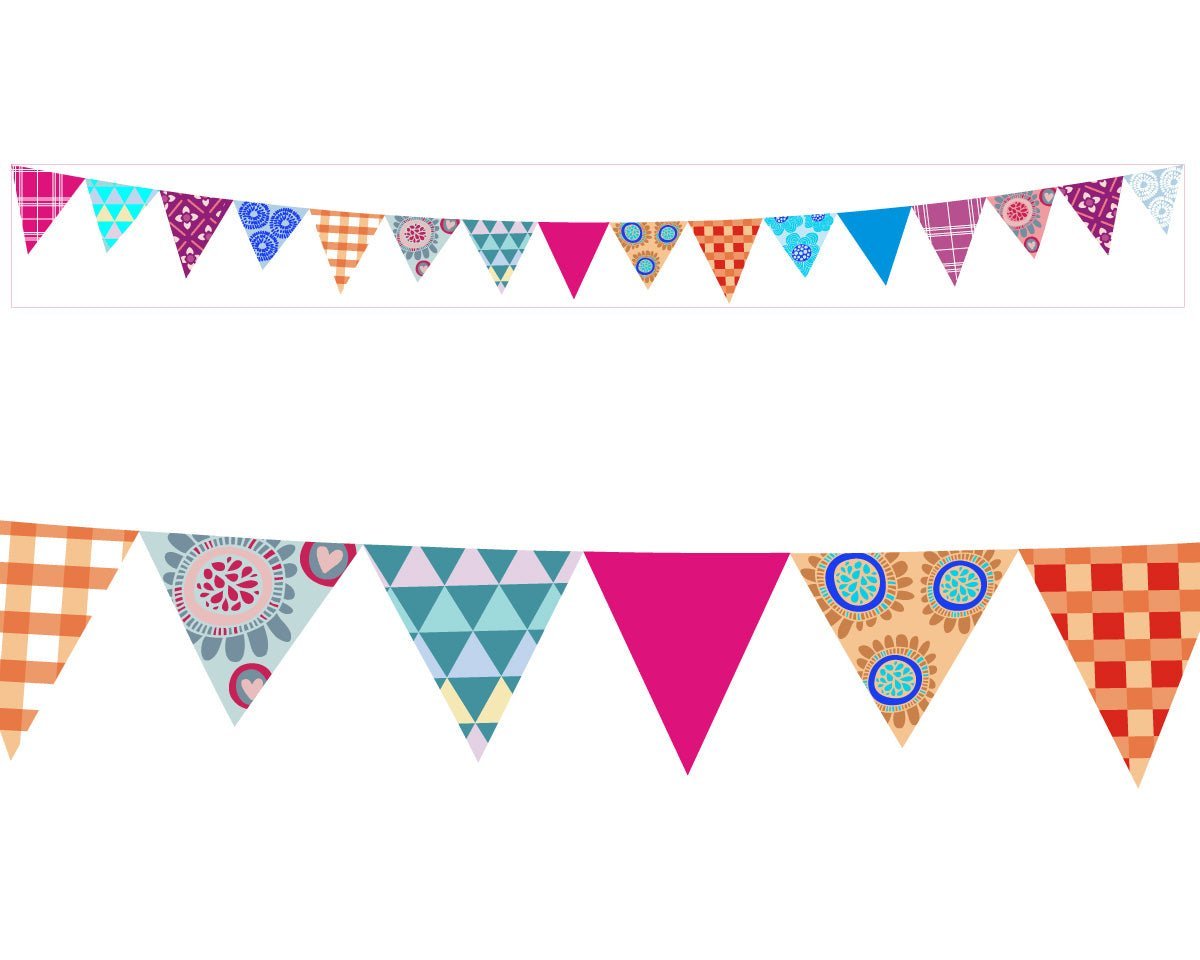 Bunting - vinyl kid's border - Shopping4Africa