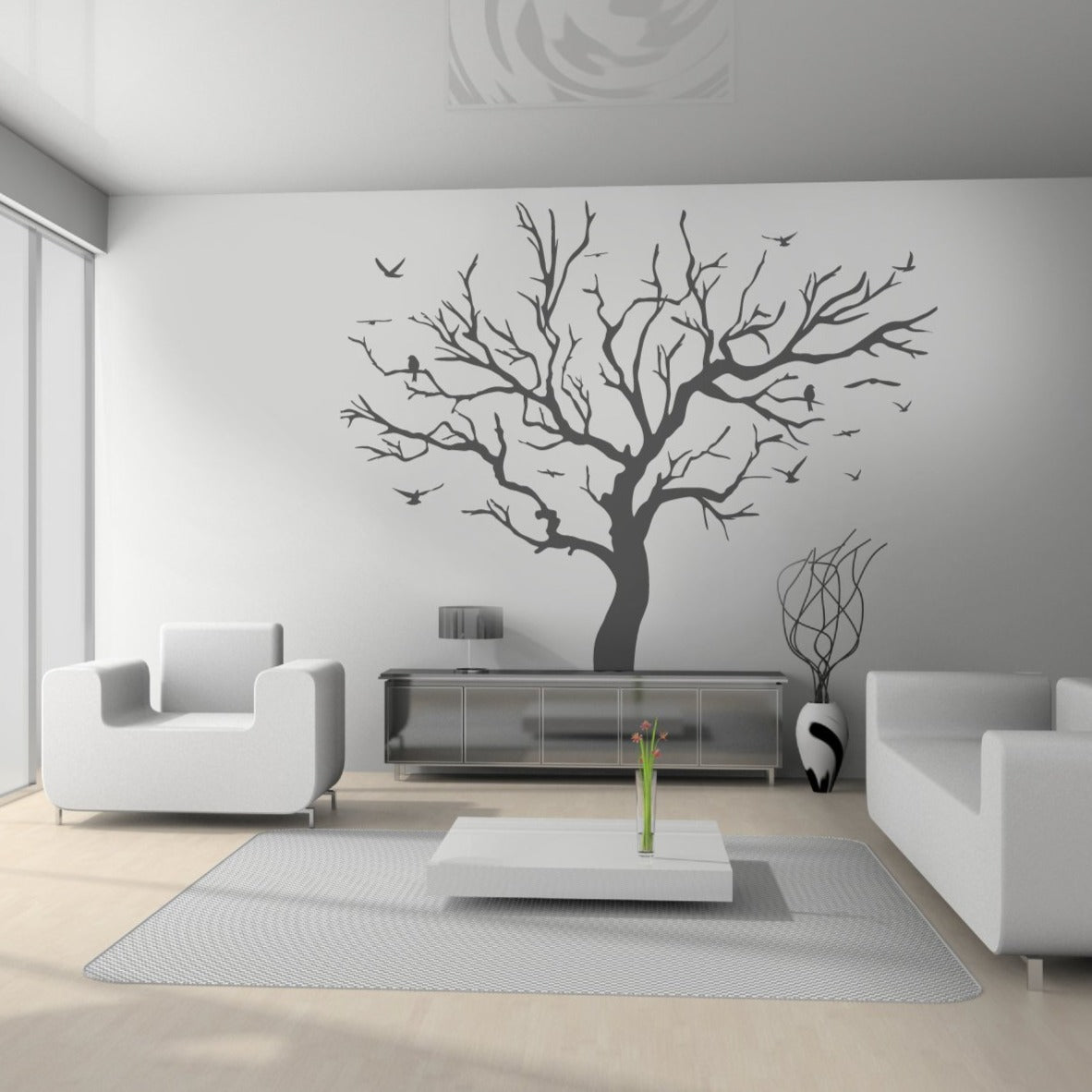 Bushwillow Tree - Vinyl wall sticker - Shopping4Africa