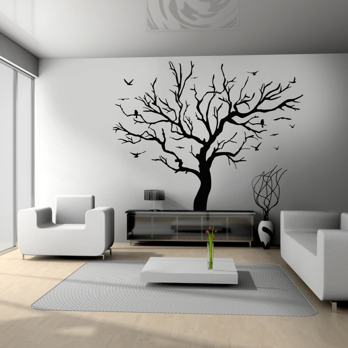 Bushwillow Tree - Vinyl wall sticker - Shopping4Africa