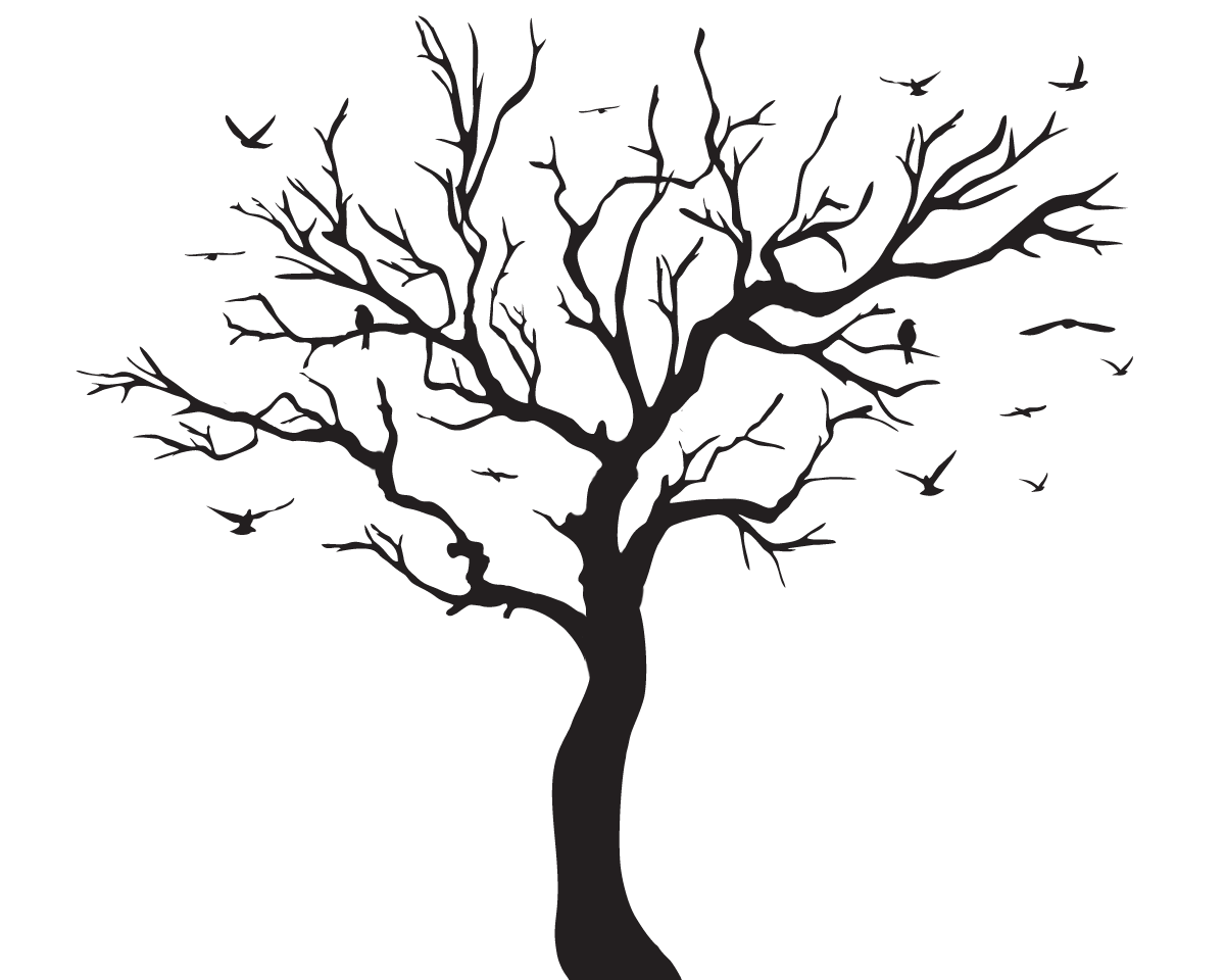 Bushwillow Tree - Vinyl wall sticker