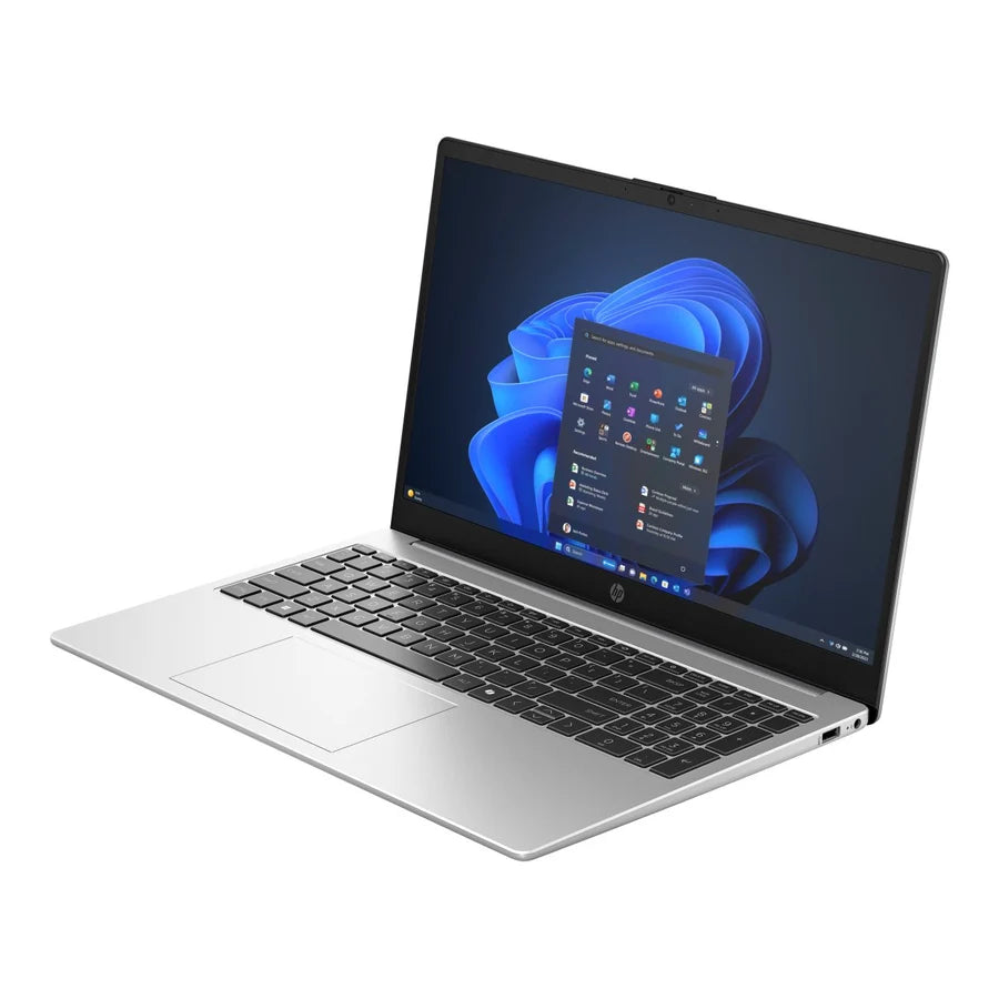 HP 255R G10 15.6-inch FHD Laptop - AMD Ryzen 5 7535U 512GB SSD 8GB RAM Win 11 Home Silver