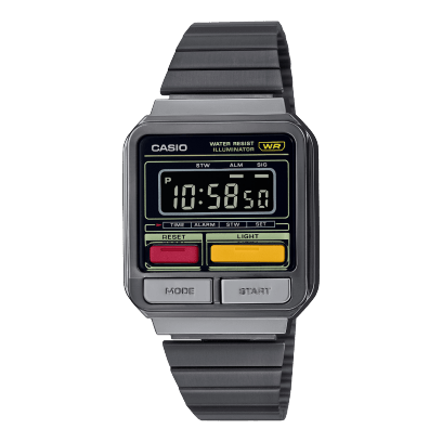 Casio A120 Retro Platinum - A120WEGG - 1B - Shopping4Africa