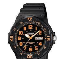 Casio Analog Rotating Bezel Black Dial Watch MRW - 200H - 4BVDF - Shopping4Africa