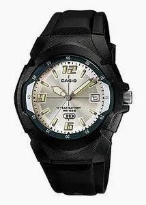 Casio Analog Silver Dial Black Watch MW - 600F - 7AVDF - Shopping4Africa