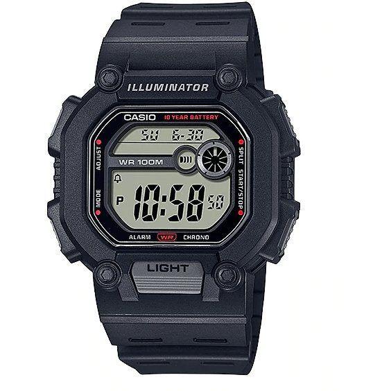 Casio Digital Black Case Watch W - 737H - 1AVDF - Shopping4Africa
