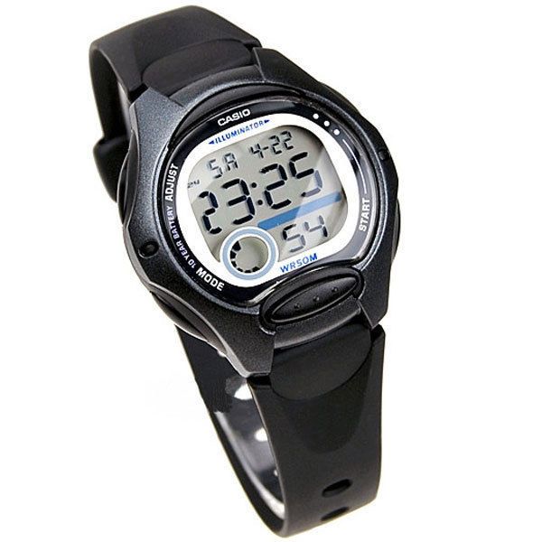 Casio Digital Women's Watch with Round Grey Case LW-200-1BVDF - Shopping4Africa