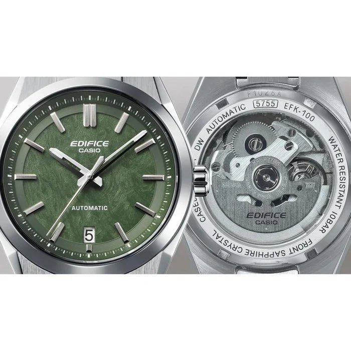 Casio Edifice Automatic Green Dial Watch EFK - 100D - 3ADR - Shopping4Africa